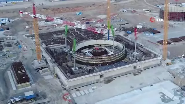 Akkuyu NGS'nin 3. ünitesinin temeli atılıyor