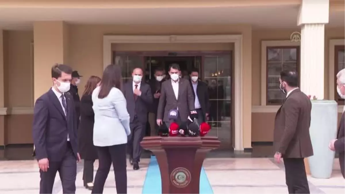 Son dakika gündem: Bakan Kurum, Edirne Valiliğini ziyaretinin ardından açıklamalarda bulundu (1)