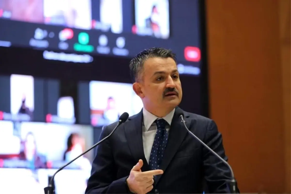 Bakan Pakdemirli: 'Tarımsal hasılamız 333,3 milyar TL'ye yükseldi'