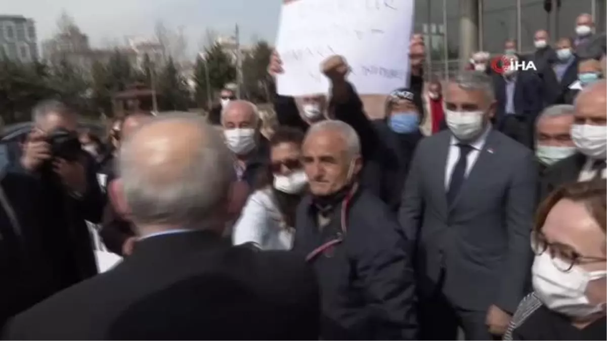 CHP lideri Kılıçdaroğlu emeklilerle buluştu