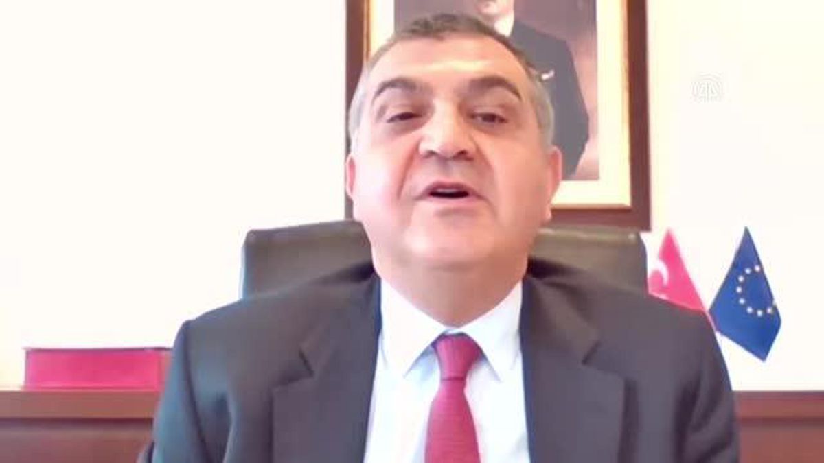 Dışişleri Bakan Yardımcısı Kaymakcı, 'AB-Türkiye Yüksek Düzeyli İş Diyaloğu' etkinliğinde konuştu