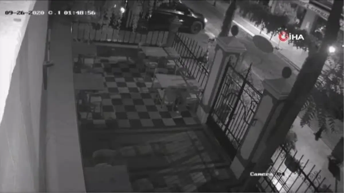 'Duba' hırsızlığı kameralara yansıdı