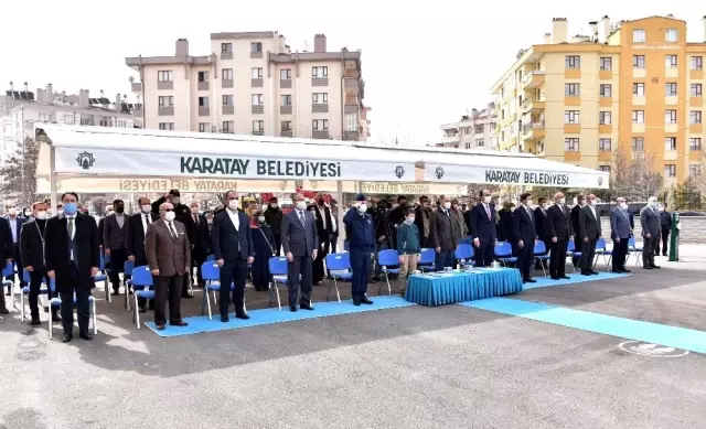 Karatay Belediyesi tarafından yaptırılan okulun açılışı yapıldı