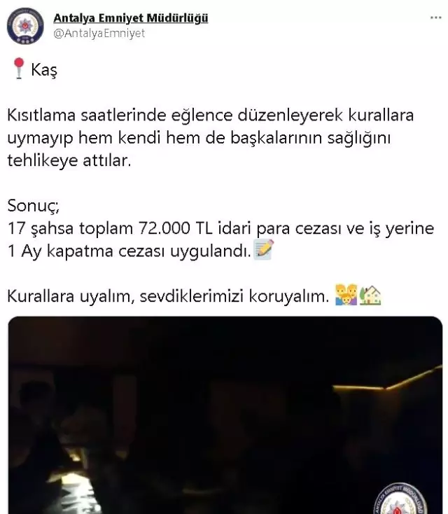 Son dakika haberi... Kısıtlamada eğlenceye polisten ağır fatura Son dakika haberi... Kısıtlamada eğlenceye polisten ağır fatura