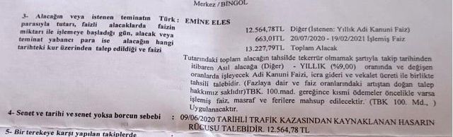 Otomobilin çarpmasıyla ölümden dönen kadına 13 bin TL'lik hasar faturası gönderildi
