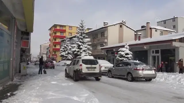 Sarıkamış'ta soğuk hava Sarıkamış'ta soğuk hava
