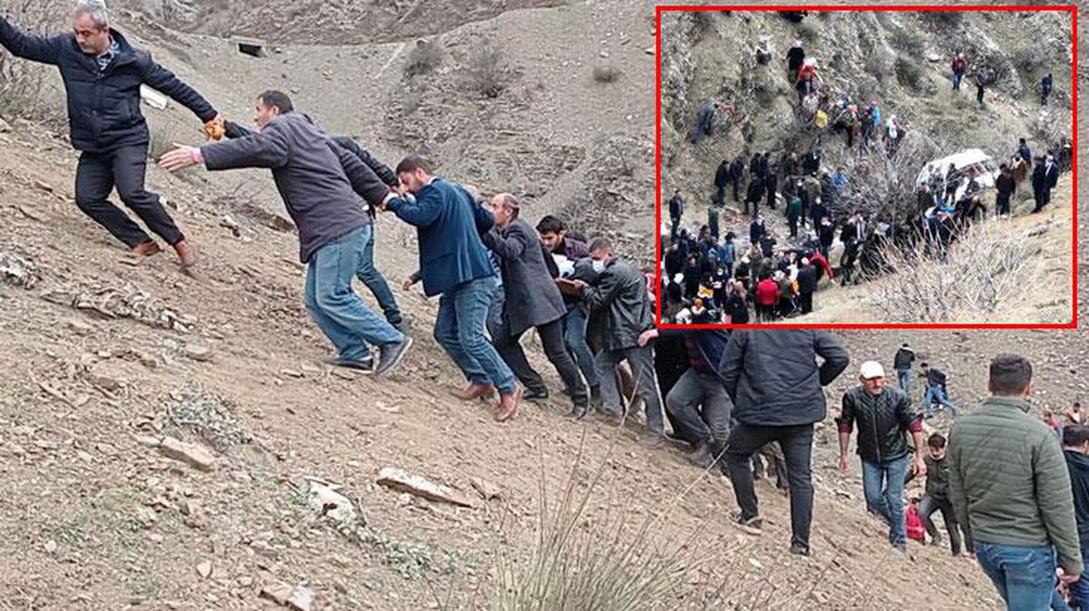 Son Dakika! Öğrenci ve işçileri taşıyan servis uçurumdan yuvarlandı: 2 kardeş hayatını kaybetti, 27 kişi yaralandı