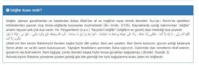 İstiğfar ne demek? İstiğfar anlamı ne?