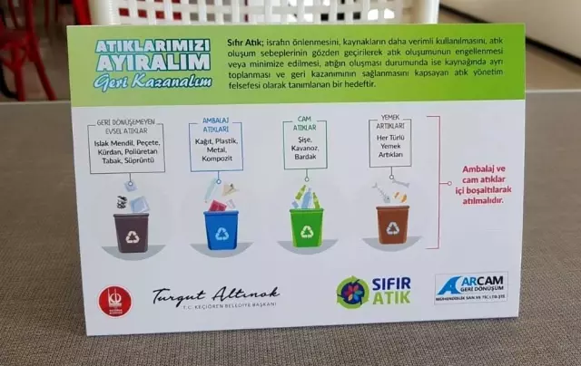 Keçiören Belediyesi'nde çöp yok, atık var Keçiören Belediyesi'nde çöp yok, atık var