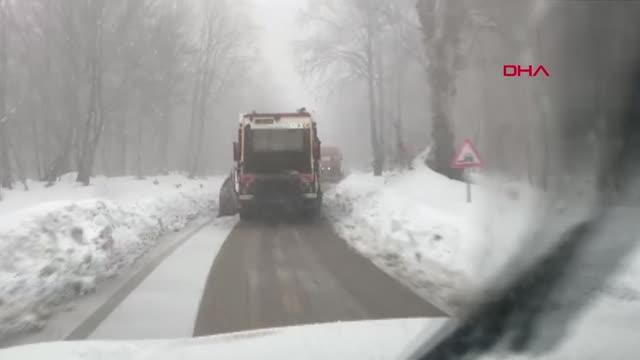 kocaeli kartepe de kar yagisi etkili oldu 13985735 o