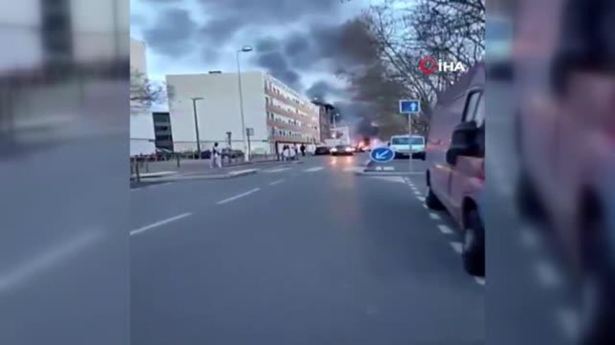 Son dakika haberleri | - Lyon'da tansiyon yükseldi, araçlar ateşe verildi