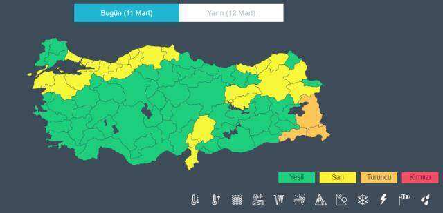 Meteoroloji bölge bölge uyardı! Kuvvetli sağanak yağış geliyor