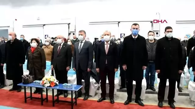 TEKİRDAĞ Tekirdağ Su Ürünleri Toptancı Hali, törenle açıldı
