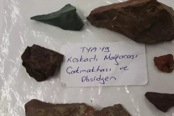 Trabzon'daki ilk insan topluluğuna ait kalıntılar bulundu Trabzon'daki ilk insan topluluğuna ait kalıntılar bulundu