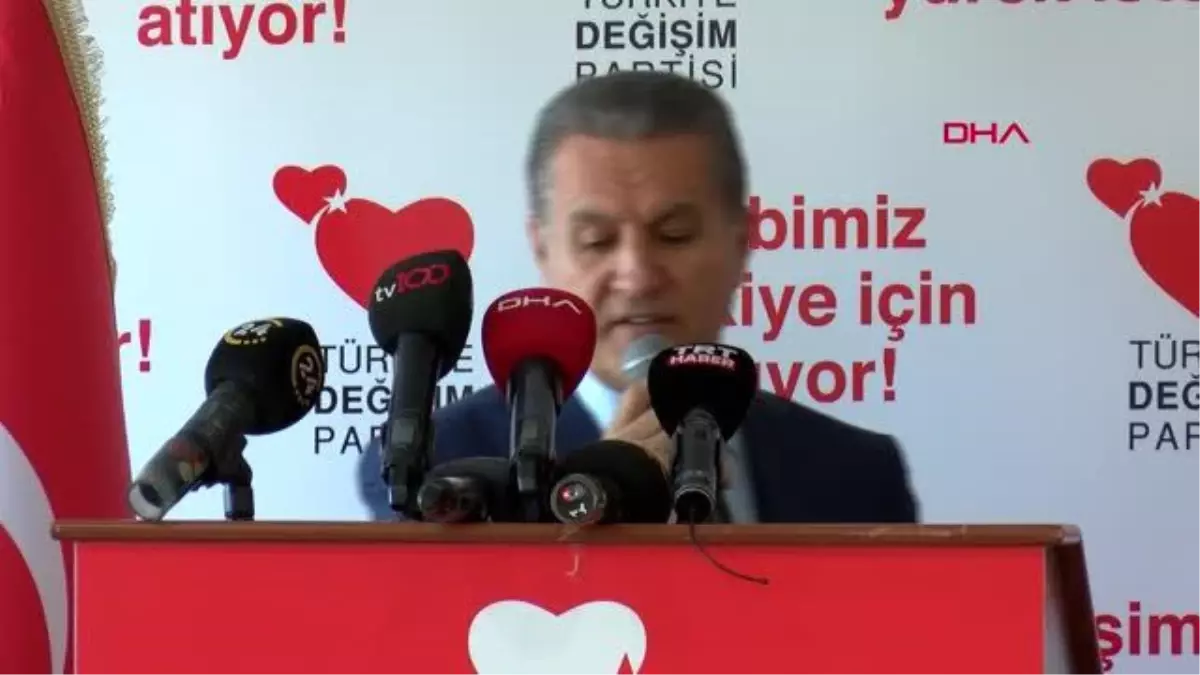 Son dakika... ANKARA TDP Başkanı Sarıgül: Milletvekili transferini demokrasi ayıbı olarak görüyoruz