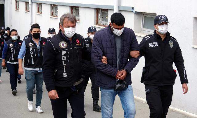 Çalıştığı hastanenin önünde uyuşturucu satan güvenlik görevlisi yakalandı