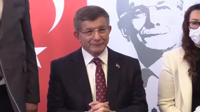 ÇANAKKALE - Gelecek Partisi Genel Başkanı Davutoğlu ÇANAKKALE - Gelecek Partisi Genel Başkanı Davutoğlu