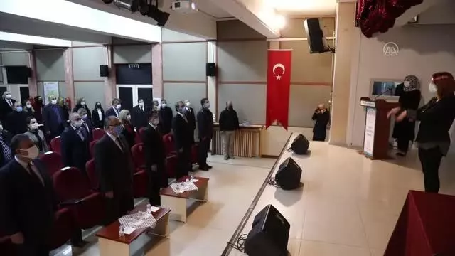 Çubuk'ta İstiklal Marşı'nın kabulünün 100. yılı nedeniyle tören düzenlendi Çubuk'ta İstiklal Marşı'nın kabulünün 100. yılı nedeniyle tören düzenlendi