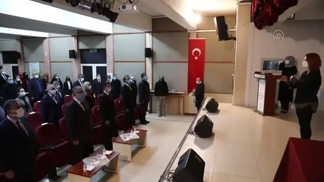 Çubuk'ta İstiklal Marşı'nın kabulünün 100. yılı nedeniyle tören düzenlendi Çubuk'ta İstiklal Marşı'nın kabulünün 100. yılı nedeniyle tören düzenlendi
