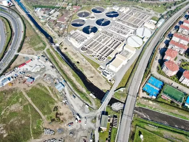 İSKİ'nin arıtma tesisinde korkutan görüntü İSKİ'nin arıtma tesisinde korkutan görüntü