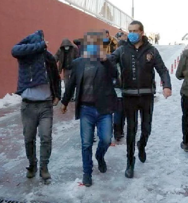 Son dakika haberleri... Kayseri'de uyuşturucu operasyonunda 12 kişi adliyede