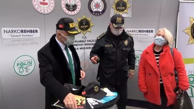 Kırklareli'nde En İyi Narkotik Polisi: Anne projesi tanıtıldı