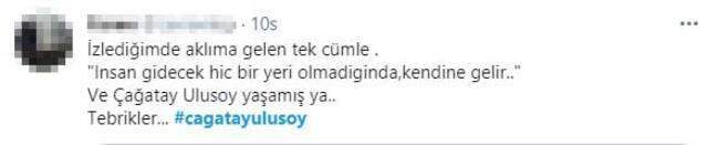 Çağatay Ulusoy, Kağıttan Hayatlar filmindeki performansıyla Twitter'da trend oldu Çağatay Ulusoy, Kağıttan Hayatlar filmindeki performansıyla Twitter'da trend oldu