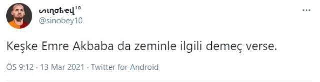 Emre Akbaba'nın performansı Galatasaraylı taraftarlardan tepki gördü Emre Akbaba'nın performansı Galatasaraylı taraftarlardan tepki gördü