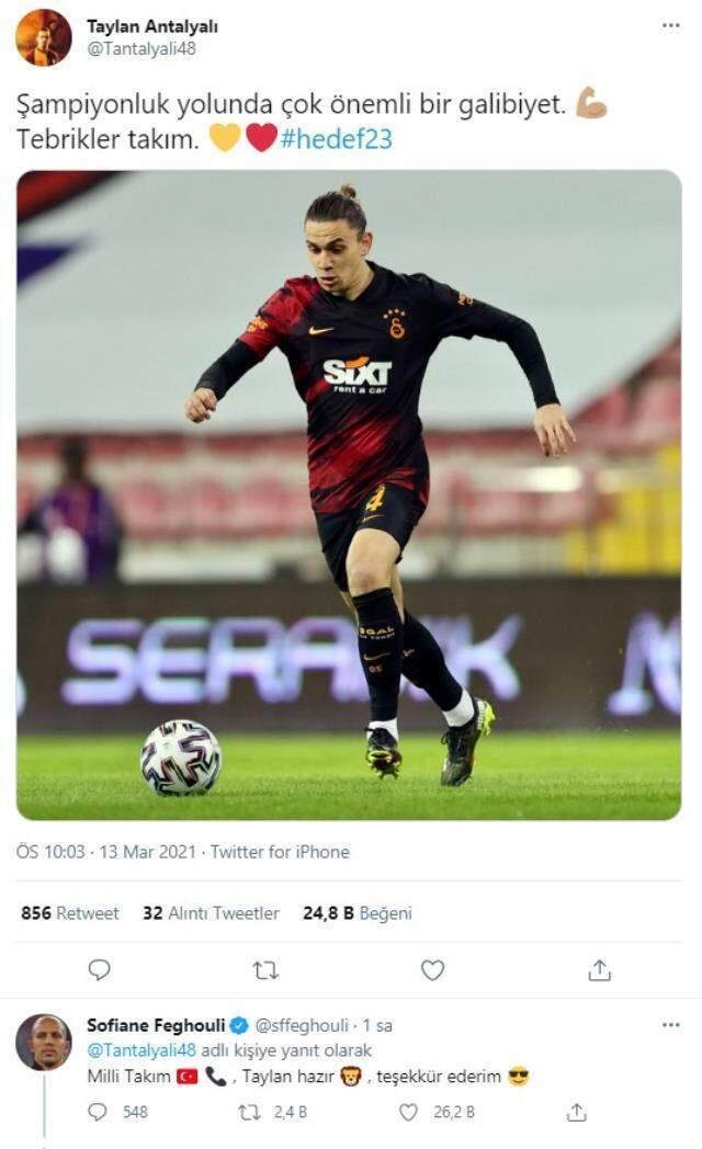 Feghouli'den Şenol Güneş'e çağrı! Milli Takım için özel istekte bulundu Feghouli'den Şenol Güneş'e çağrı! Milli Takım için özel istekte bulundu