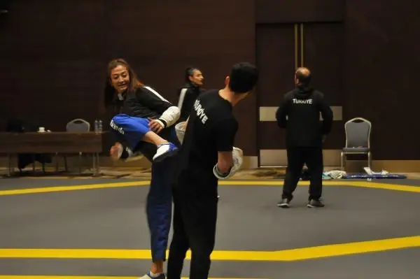 SPOR Kadın Tekvando Milli Takımı, Konya'da olimpiyatlara hazırlanıyor SPOR Kadın Tekvando Milli Takımı, Konya'da olimpiyatlara hazırlanıyor