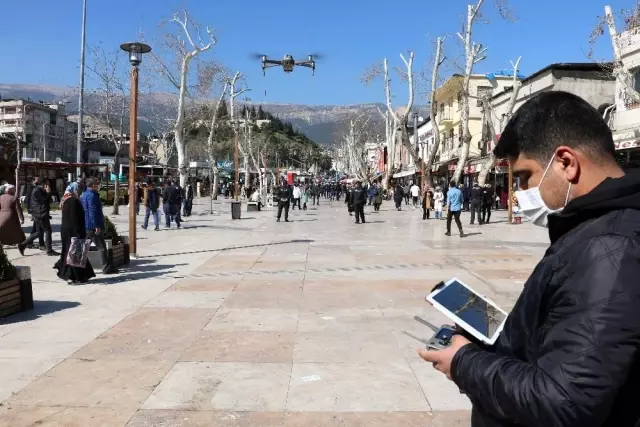 Son dakika haberleri | - Kahramanmaraş'ta drone destekli korona denetimi Son dakika haberleri | - Kahramanmaraş'ta drone destekli korona denetimi