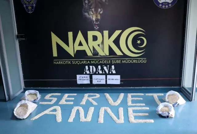 'Servet Anne' adlı uyuşturucu operasyonunda 282 bin adet 'captagon hap' ele geçirildi 'Servet Anne' adlı uyuşturucu operasyonunda 282 bin adet 'captagon hap' ele geçirildi