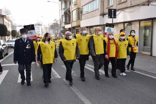 Tekirdağ'dan Çanakkale'ye 57'nci Alay yürüyüşü başladı Tekirdağ'dan Çanakkale'ye 57'nci Alay yürüyüşü başladı