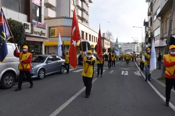 Tekirdağ'dan Çanakkale'ye 57'nci Alay yürüyüşü başladı Tekirdağ'dan Çanakkale'ye 57'nci Alay yürüyüşü başladı
