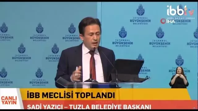Tuzla Belediye Başkanı Yazıcı: 'İstanbul halkının parasını algı oluşturmak için kullanıyorsunuz' Tuzla Belediye Başkanı Yazıcı: 'İstanbul halkının parasını algı oluşturmak için kullanıyorsunuz'