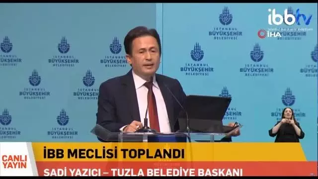 Tuzla Belediye Başkanı Yazıcı: 'İstanbul halkının parasını algı oluşturmak için kullanıyorsunuz' Tuzla Belediye Başkanı Yazıcı: 'İstanbul halkının parasını algı oluşturmak için kullanıyorsunuz'