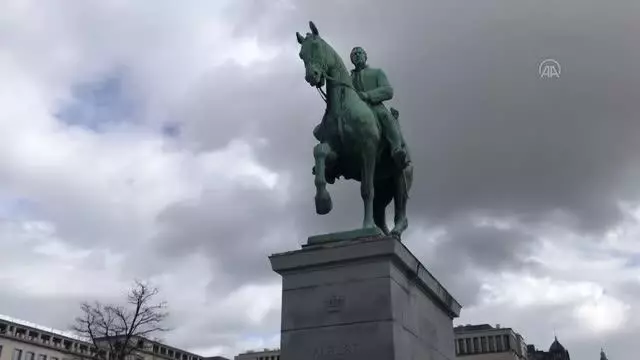 Belçika'da iklim değişikliğine dikkat çekmek için gösteri düzenlendi