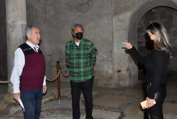 ANTALYA Kadir İnanır, Demre'ye hayran oldu