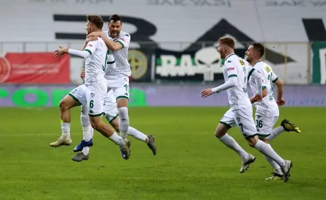 TFF 1. Lig: Bursaspor: 3 Ankaraspor: 1
