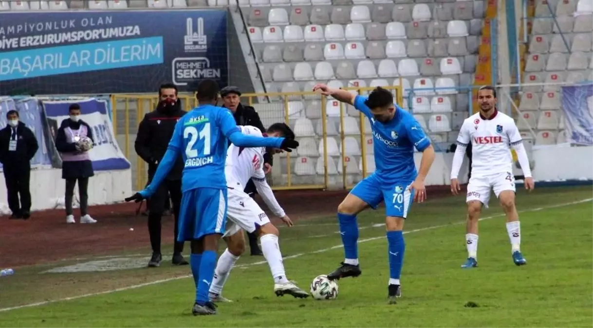 Erzurumspor galibiyete hasret kaldı