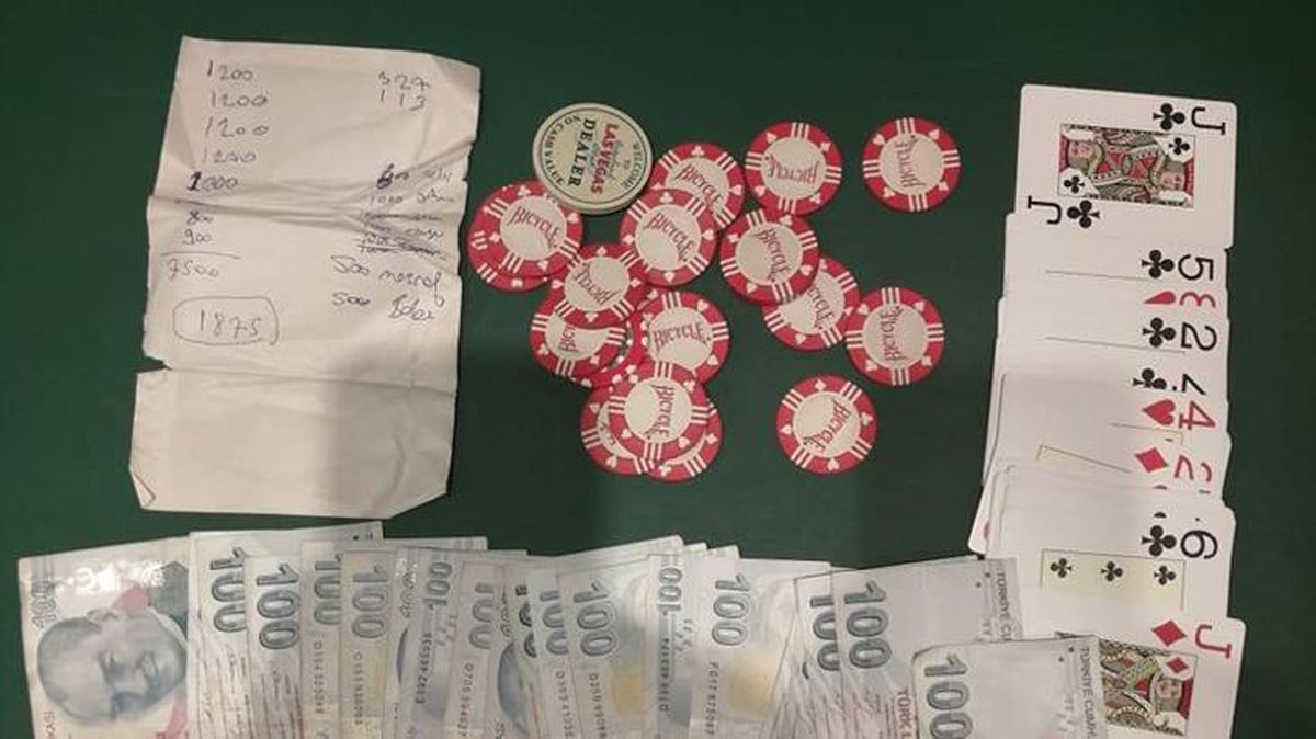 Evini kumarhaneye çeviren şahıstan pişkin savunma: Kumar oynatıyoruz ama bu ekmek paramız