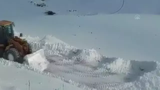 'Kar timleri' yolları açmak için gece gündüz çalışıyor 'Kar timleri' yolları açmak için gece gündüz çalışıyor