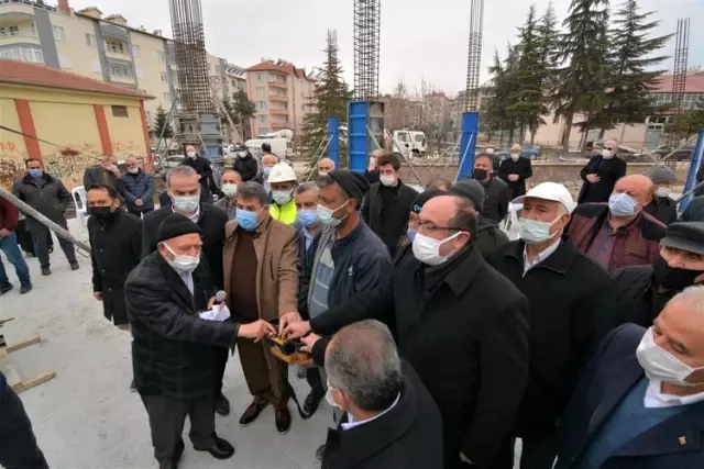 Sandıklı Merkez Cami temel atma töreni yapıldı Sandıklı Merkez Cami temel atma töreni yapıldı