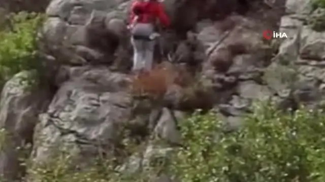 AKUT'tan 5 saatlik keçi kurtarma operasyonu AKUT'tan 5 saatlik keçi kurtarma operasyonu