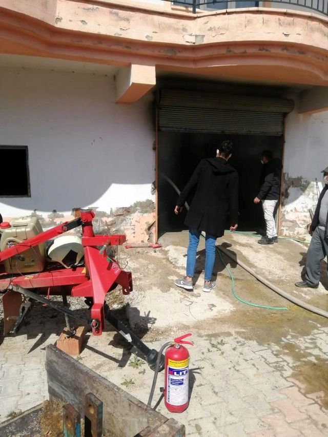 Bucak�ta ahırda çıkan yangın korkuttu Haberler