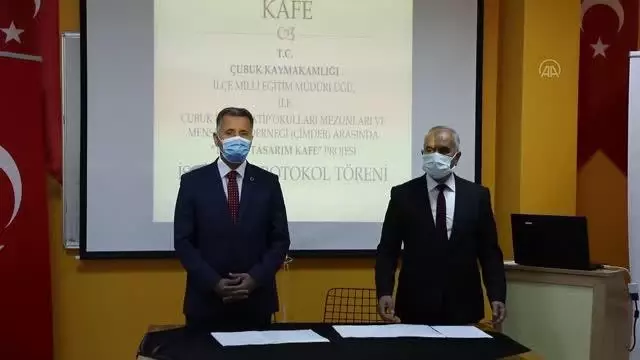 Çubuk'ta Tekno Tasarım Kafe Projesi açıldı Çubuk'ta Tekno Tasarım Kafe Projesi açıldı