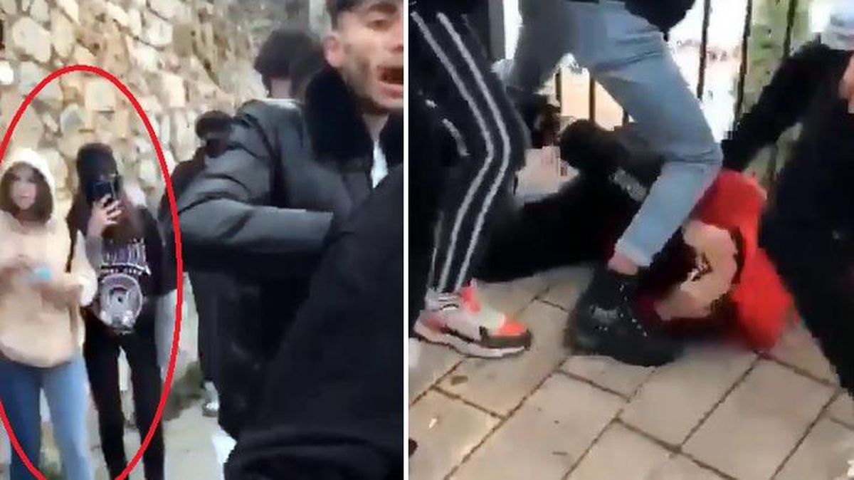 Gençlerin ölümüne kız kavgası kamerada! 'Vurmayın' diye yalvardı ama kimse dinlemedi