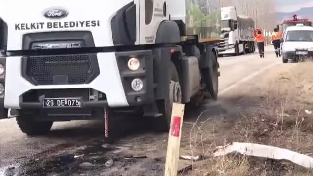 Gümüşhane'de zincirleme trafik kazası: 6 yaralı Gümüşhane'de zincirleme trafik kazası: 6 yaralı