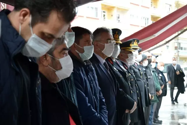 Jandarma Astsubay Kıdemli Başçavuş Fatih Toykuyu'ya acı veda