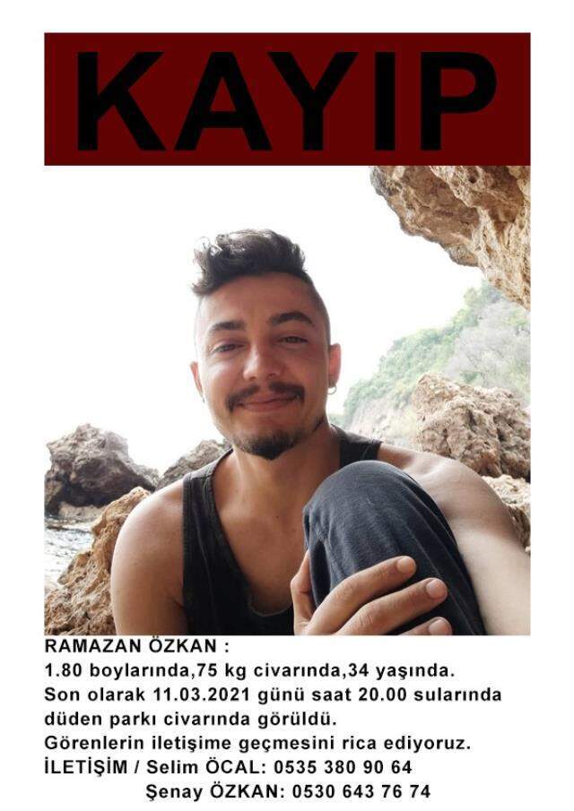 Ramazan Özkan'dan 5 gündür haber alınamıyor